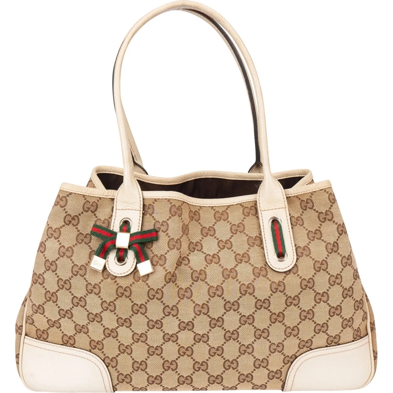 Gucci Schultertasche Gucci GG Monogram Princy Handbag braun