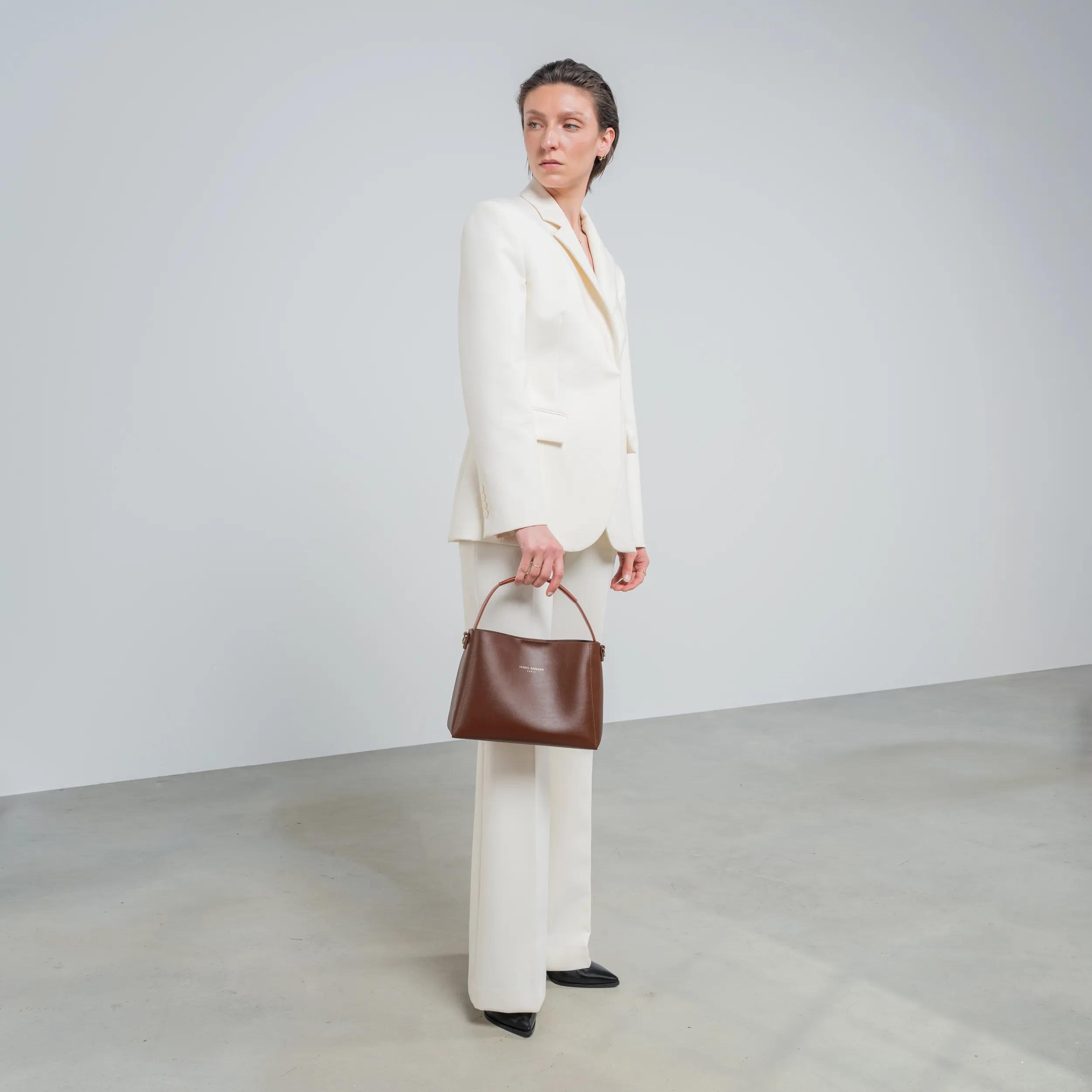 Isabel Bernard Crossbody bags Montmarte Béatrice Midi Handtasche in cognac