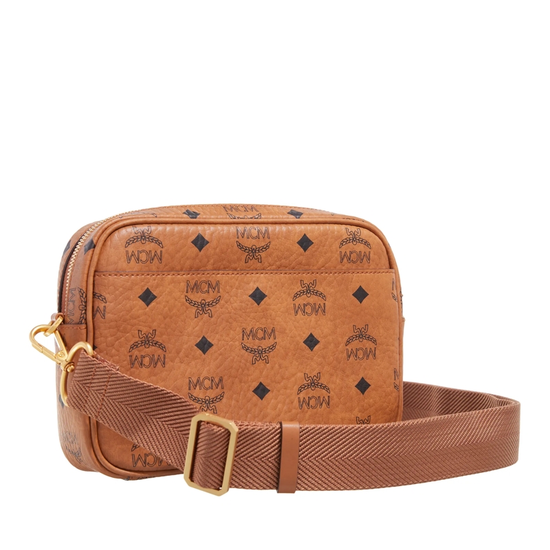 MCM Crossbody Bag Visetos Crossbody Cognac(Image 3)