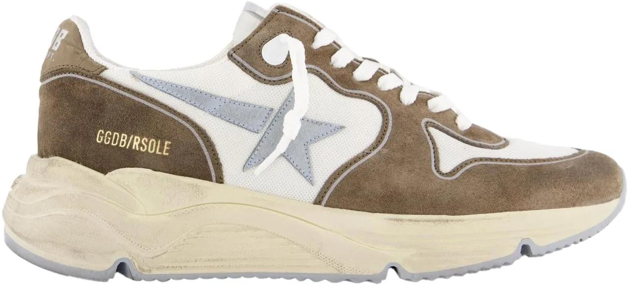 Golden Goose Low-Top Sneaker - Heren Running Sole - Gr. 42 (EU) - in Braun - für Herren