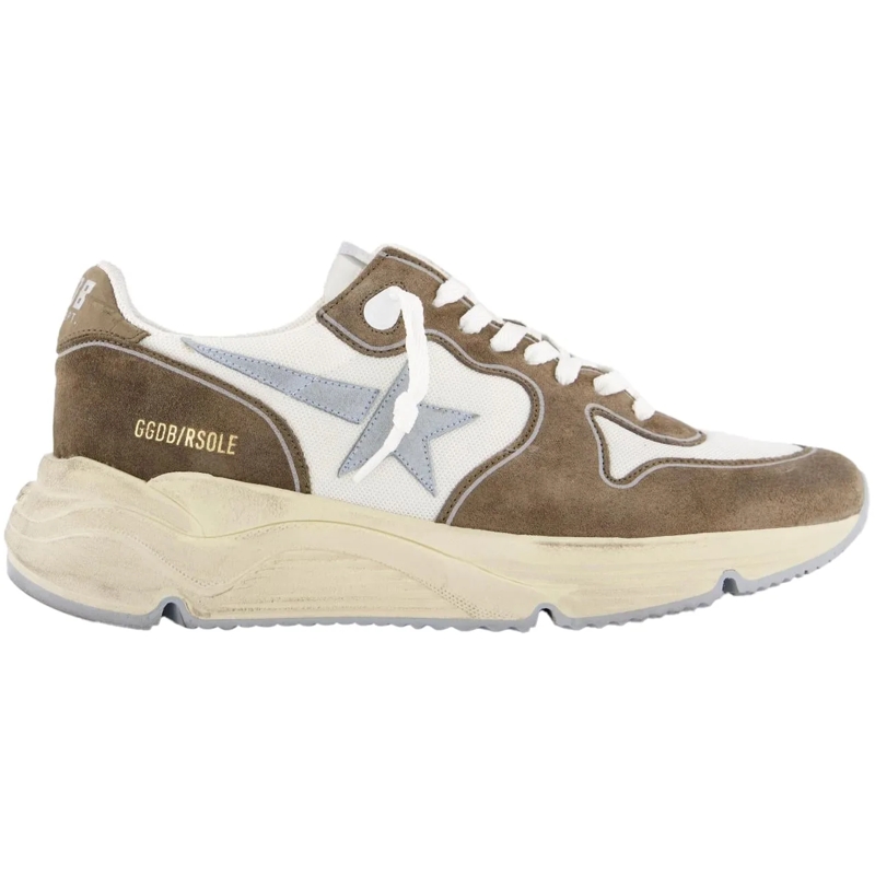 Golden Goose Lage-top sneaker Heren Running Sole weiß