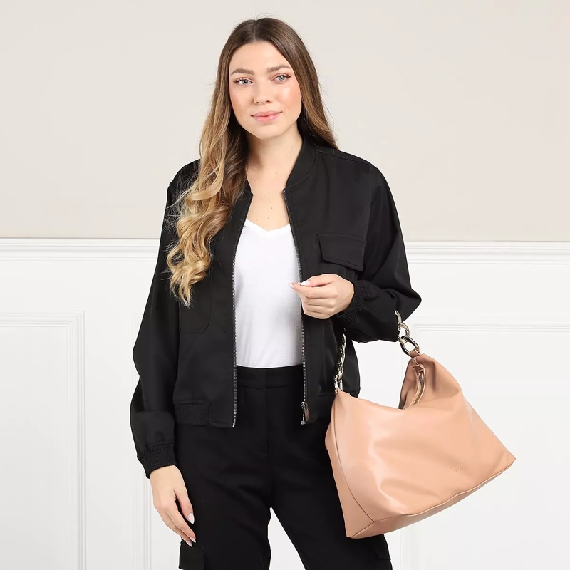 Patrizia Pepe Hobo Bag Hobo                           Dark Skin Rose(Image 2)