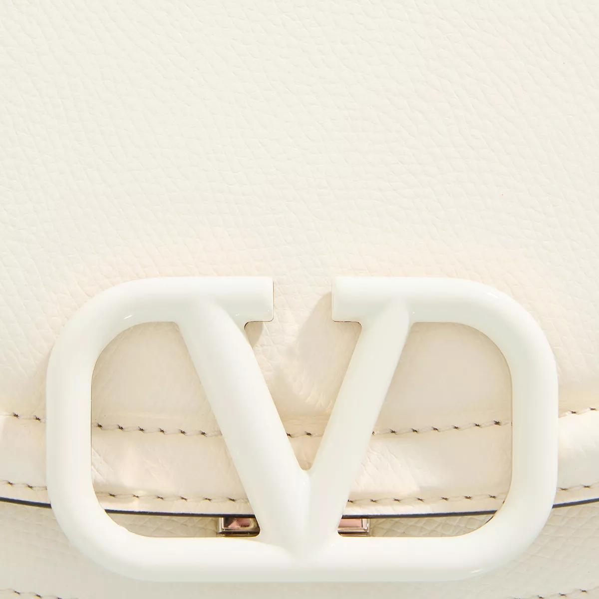 Valentino Garavani Crossbody bags V Sling Sattle Bag in crème