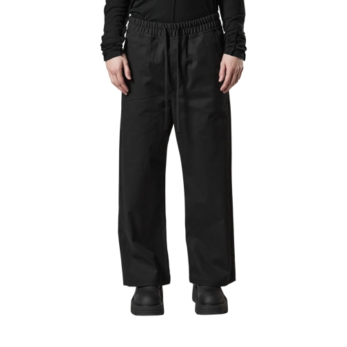 Thom Krom Gewebte Hose mit weitem Bein black black Byxor