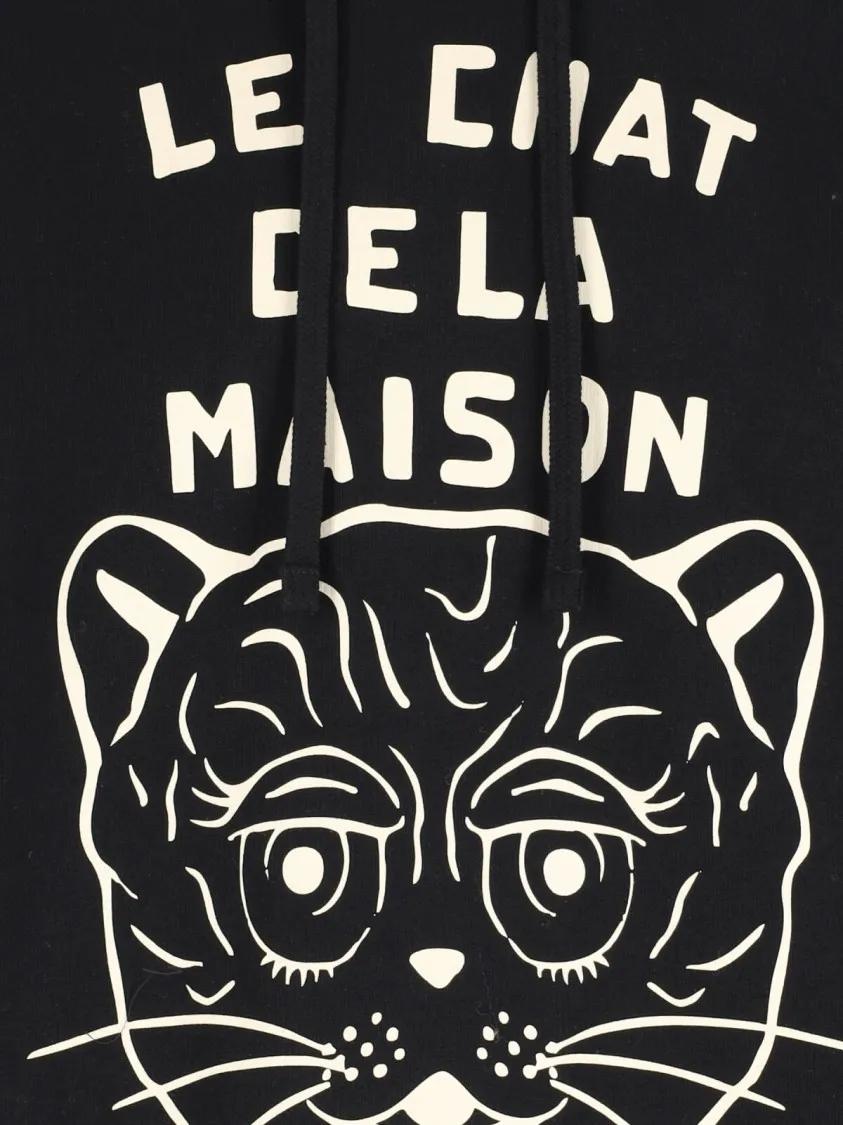 Valentino Garavani Le Chat De La Maison Hoodie – Black Black