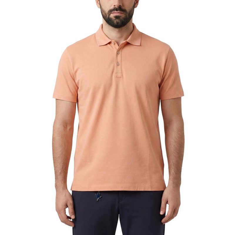 Paul & Shark Polohemd Polshirt aus Baumwolle orange(Image 2)