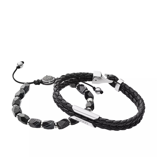 Diesel Stackables Bracelet  Black Armband