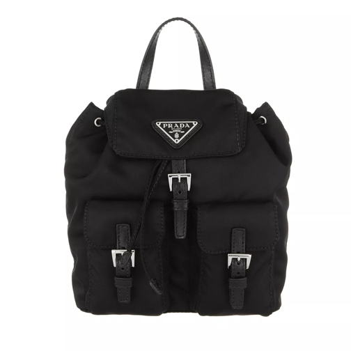 Prada Vela Mini Bag Black Sac à dos