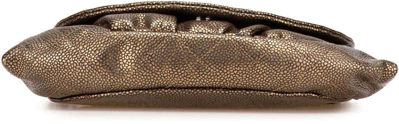 Thumbnail - Chanel Hobo Bags - 2012 CC Metallic Caviar Half Moon Wallet on Chain - für Damen