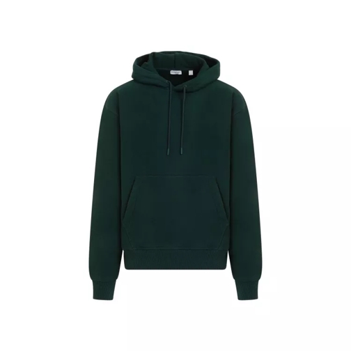 Burberry Ivy Green Cotton Hoodie Green 