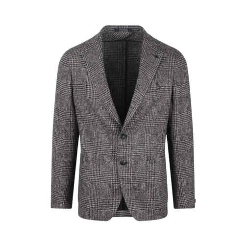 Tagliatore Blazer Pied De Poule Jacket Grey