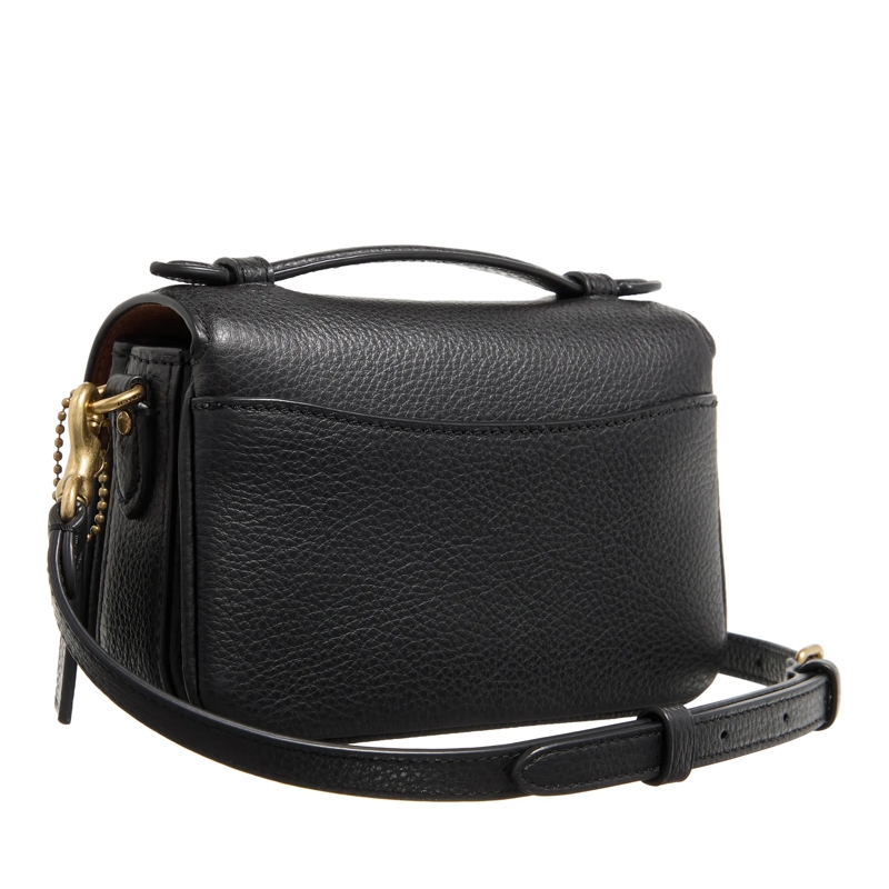 Coach Crossbody Bag Refined Pebble Leather Cassie Crossbody 17 Black(Image 4)