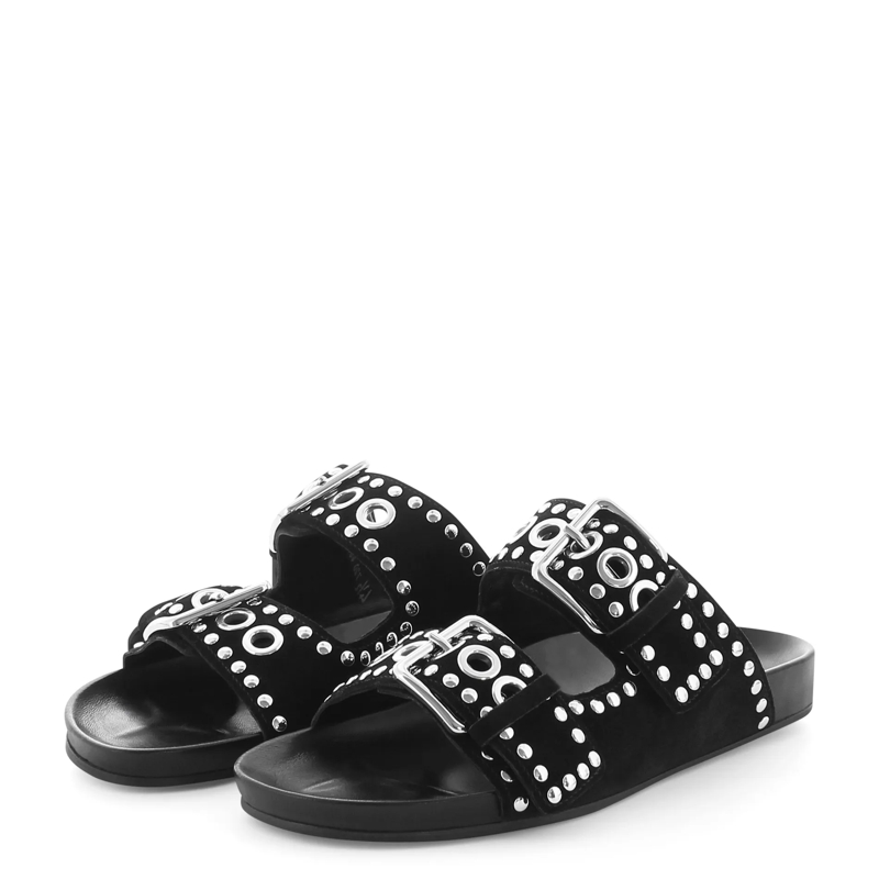 Kennel & Schmenger Slides Pantolette LOVE schwarz