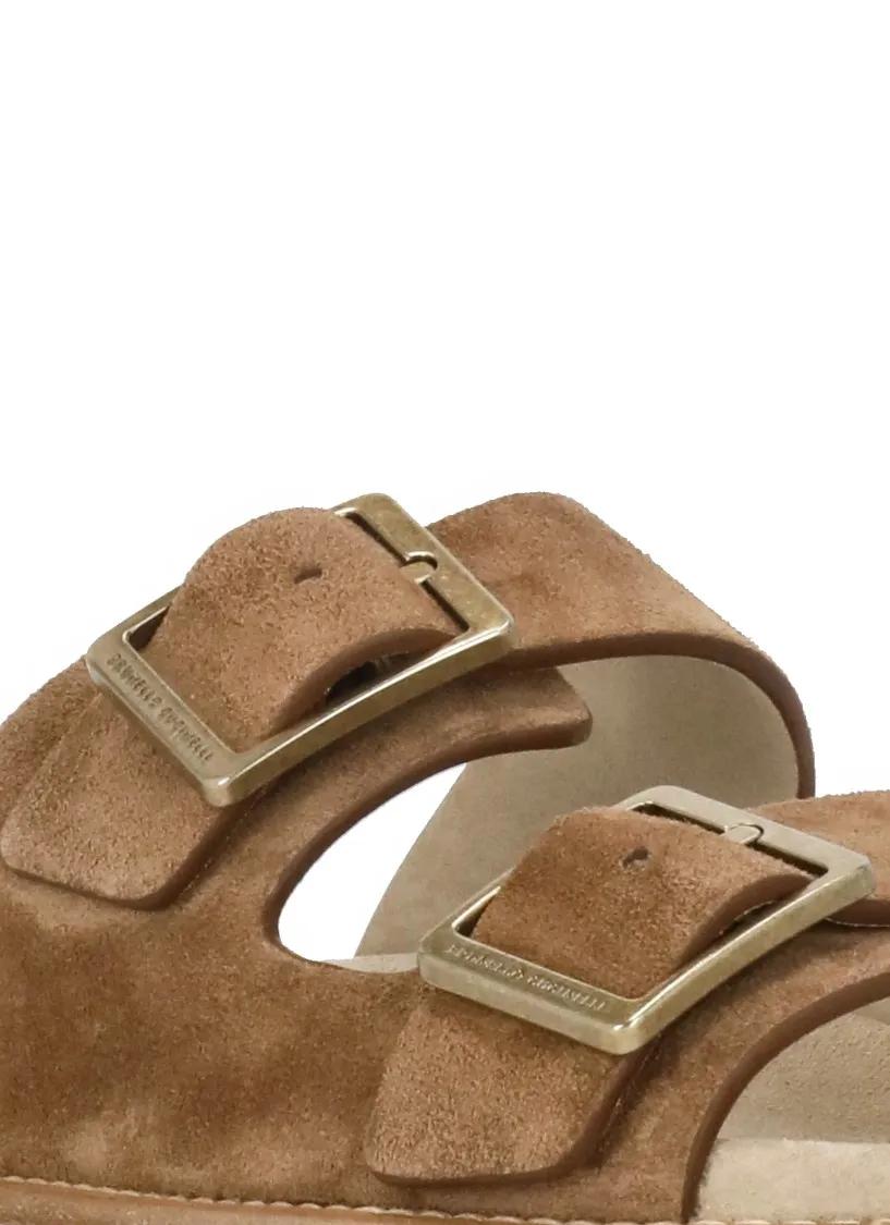 Thumbnail - Brunello Cucinelli Loafer - Brown Brunello Smooth Leather - Gr. 41 (EU) - in Braun - für Damen
