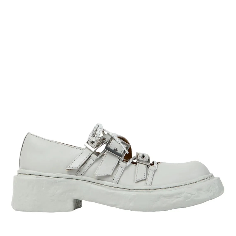 Camperlab Schnürschuhe Mokassins Vamonos hell-grau