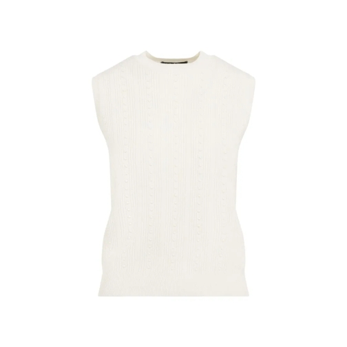 Fabiana Filippi Pullover Virgin Wool Pullover White