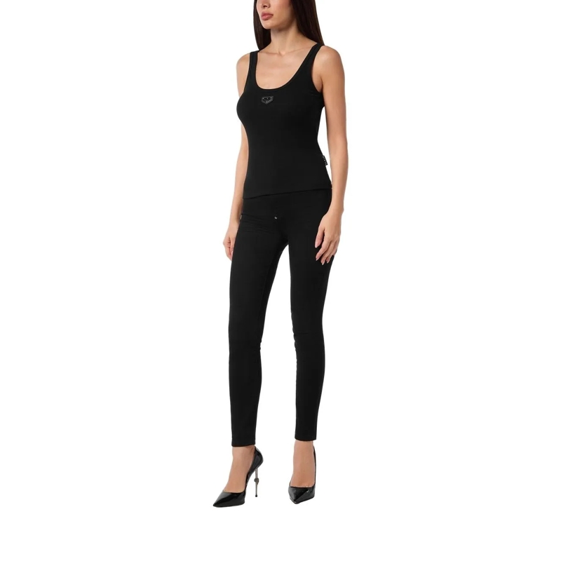Philipp Plein Top Tank-Top schwarz(Image 2)
