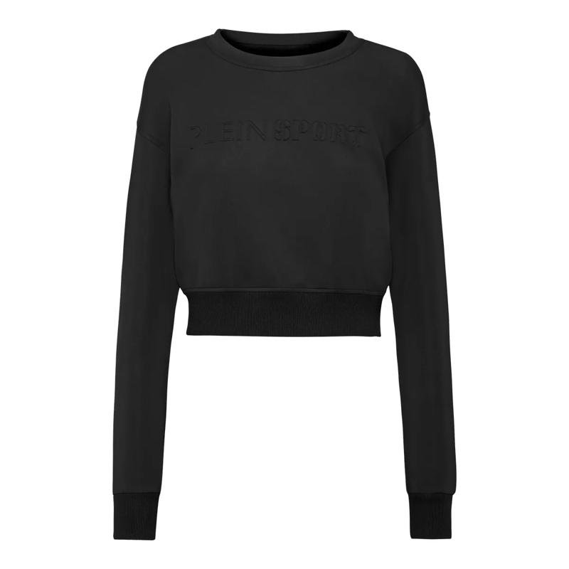 Plein Sport Top Sweatshirt schwarz
