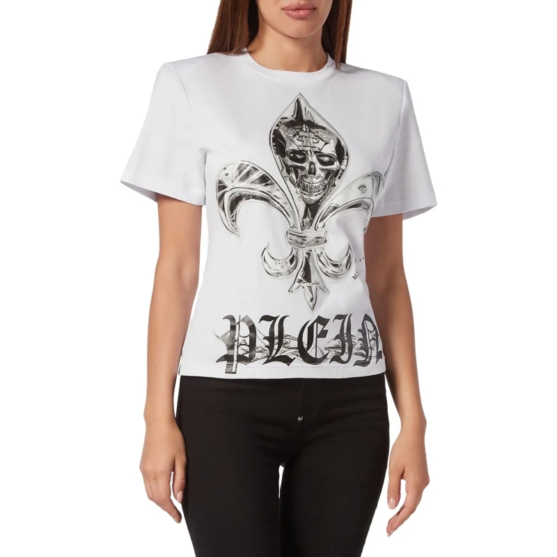 Philipp Plein T-Shirt T-Shirt Chrome weiss(Image 4)