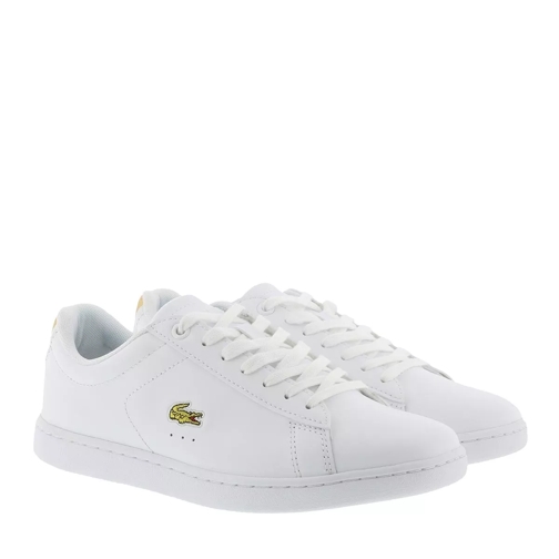 Lacoste Carnaby Evo 219 1 Sfa White/Gold Low-Top Sneaker