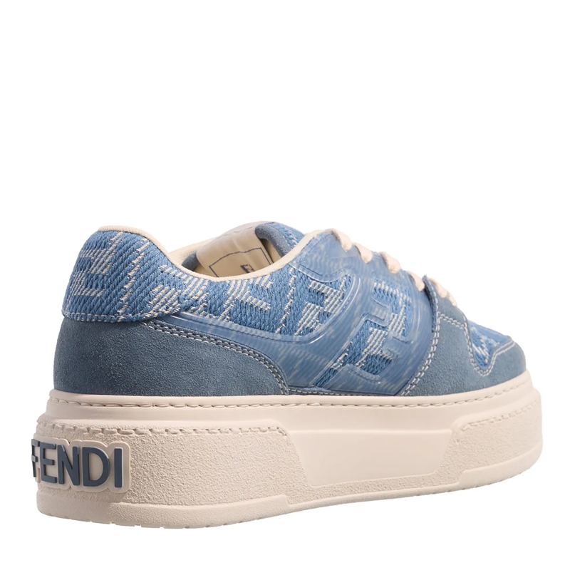 Fendi Sneaker à plateforme Low Top Sneaker BLue(Image 3)