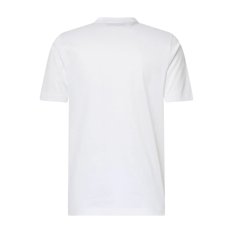 Canali T-Shirt T-Shirt aus Baumwolle weiß(Image 2)