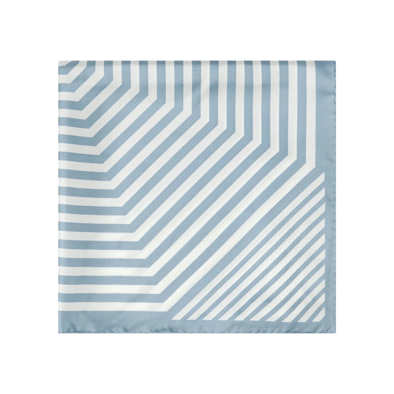 windsor. Leichter Schal Gestreiftes Tuch braun(Image 4)