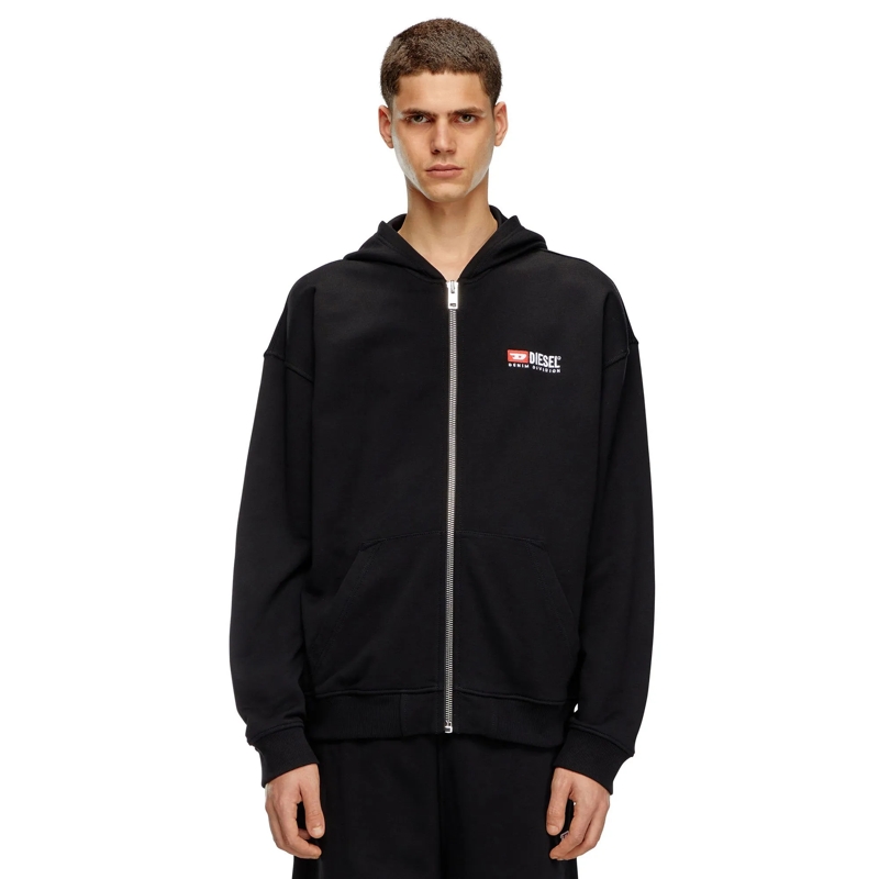 Diesel  S-BOXT-HOOD-ZIP-DIV SWEAT schwarz(Image 2)