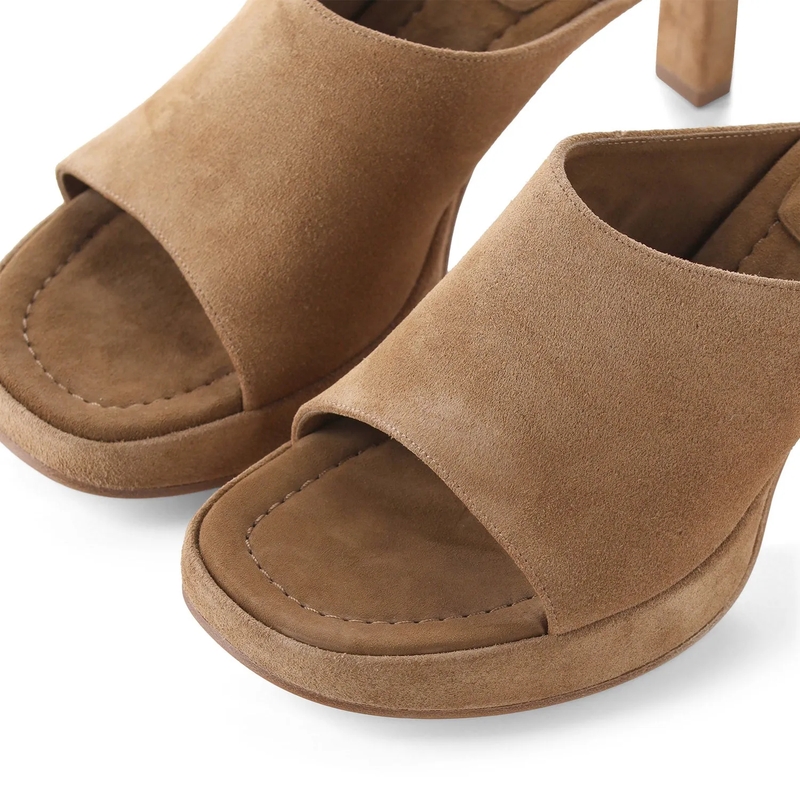 Balenciaga Schuhe Pumps aus Leder braun(Image 3)