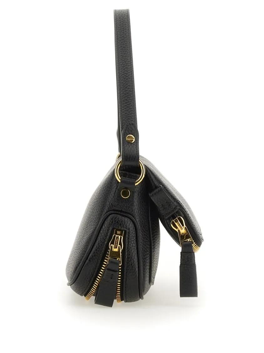 Tom Ford Hobo bags Mini Jennifer Bag in zwart