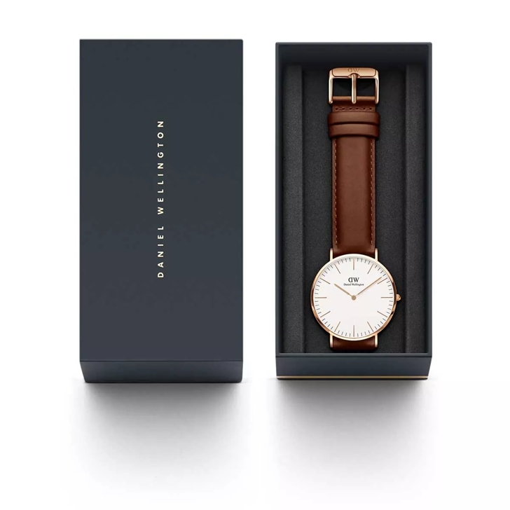 Daniel Wellington Classic St Mawes 40 mm Brown Quartz Watch