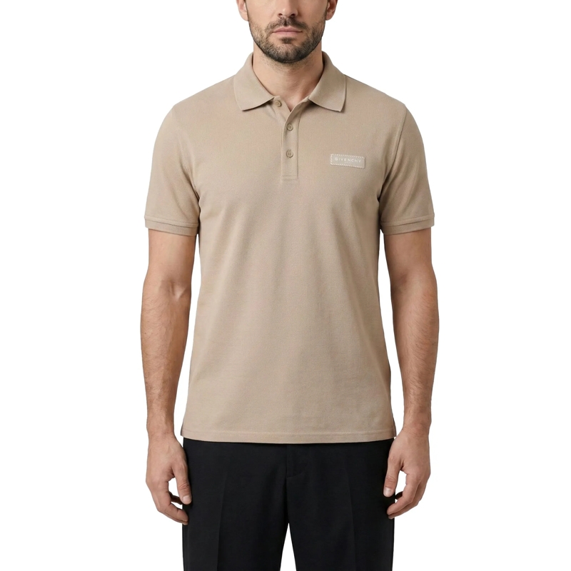 Givenchy Polohemd Poloshirt mit Logo braun(Image 2)