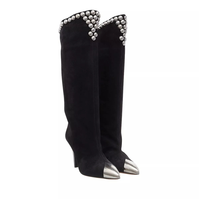 Isabel Marant Stiefel Lilezio Boots Leather Black