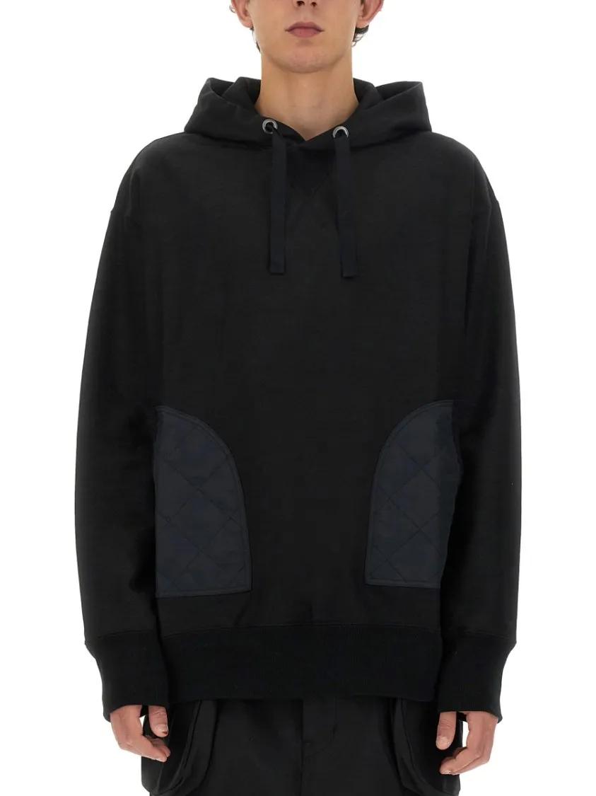 Thumbnail - Junya Watanabe - Relaxed-Fit Black Hoodie - Größe L - schwarz