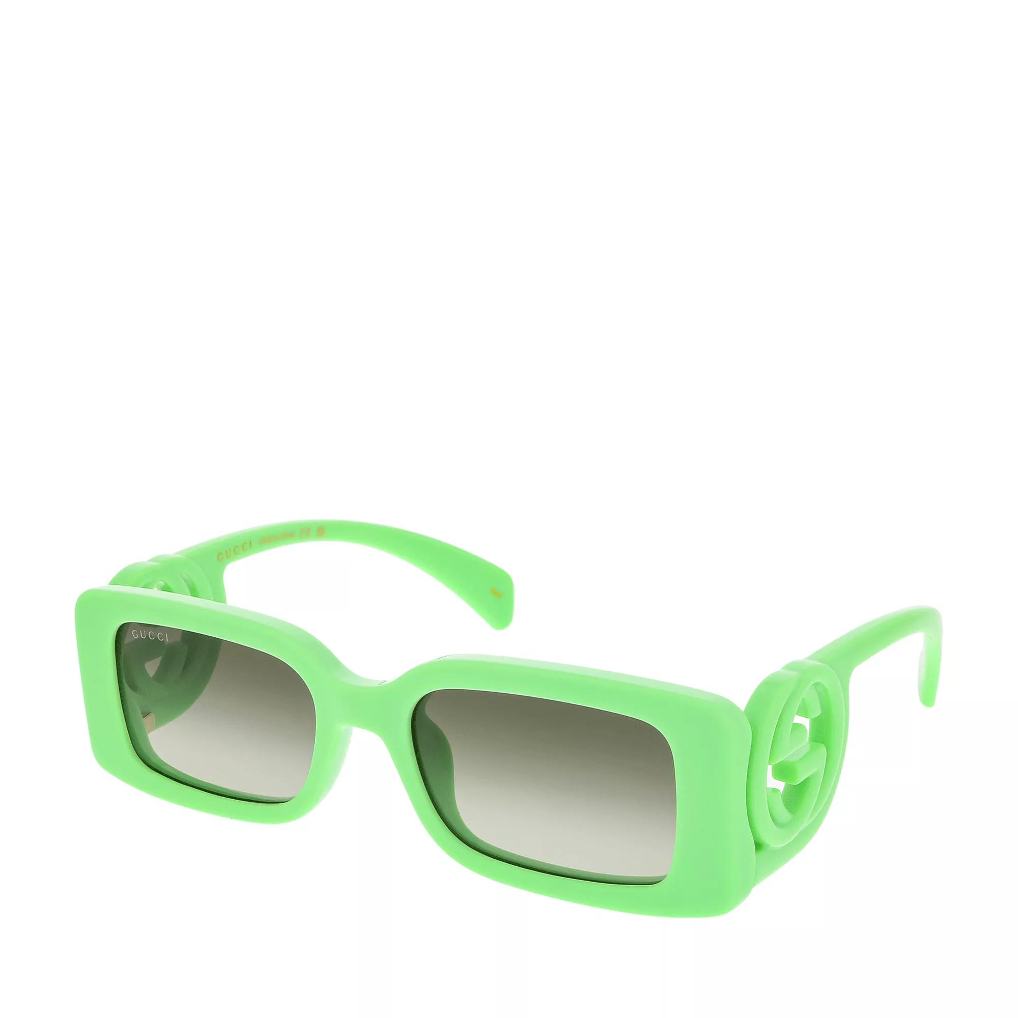 Gucci neon store green sunglasses