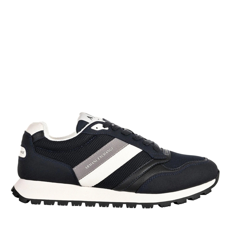 Armani Exchange Low-Top-Sneaker SNEAKER DROP MICROSUEDE 1er Pack blau