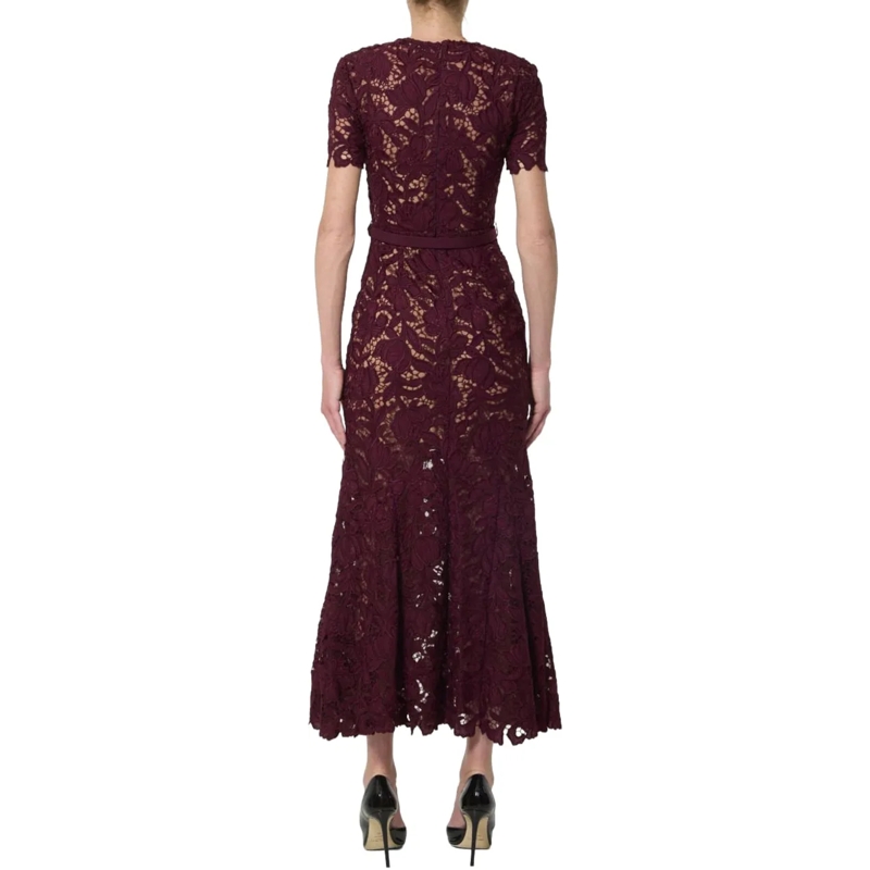 Self Portrait Maxikleid Dresses Bordeaux braun(Image 2)