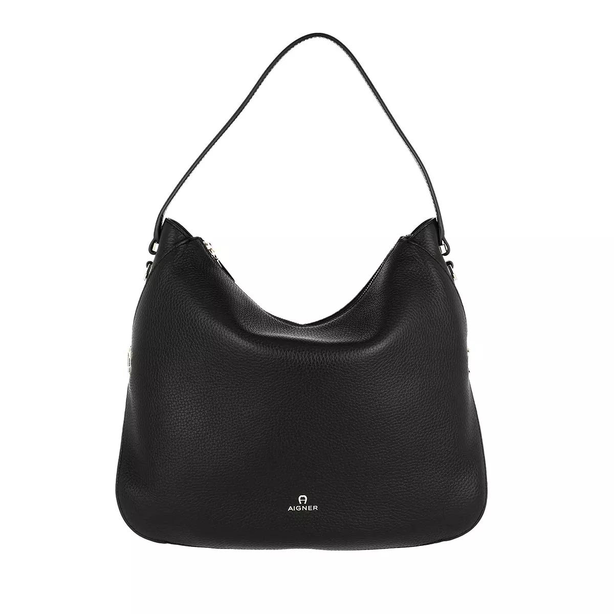 AIGNER Milano Handle Bag Black Hobo Bag