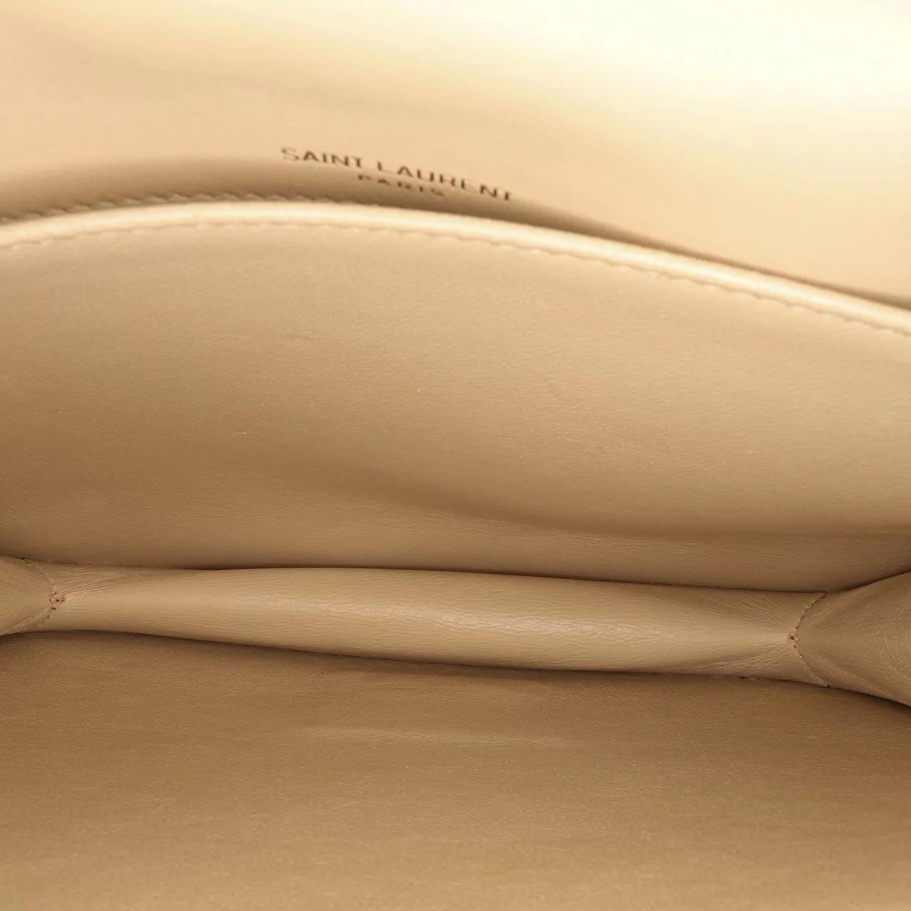 Thumbnail - Saint Laurent Hobo Bags - Medium Quilted Suede Monogram Solferino Crossbody - Gr. unisize - in Braun - für Damen