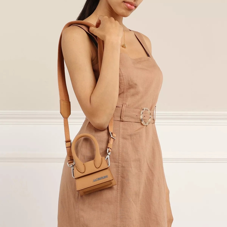 Jacquemus Le Chiquito Mini Bag Lightbrown Micro borsa