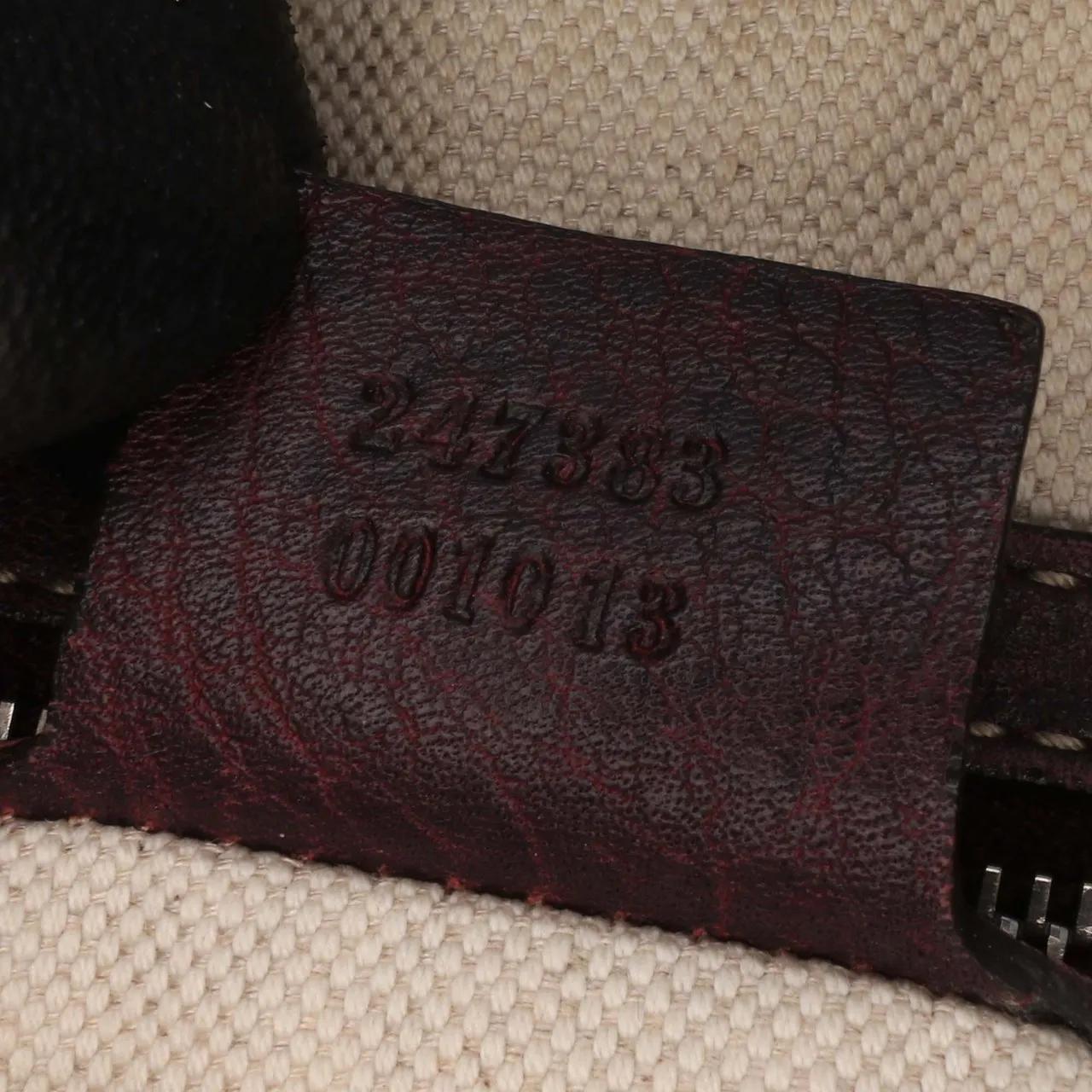 Thumbnail - Gucci Shopper - 2000-2015 Leather Tote - Gr. unisize - in Braun - für Damen