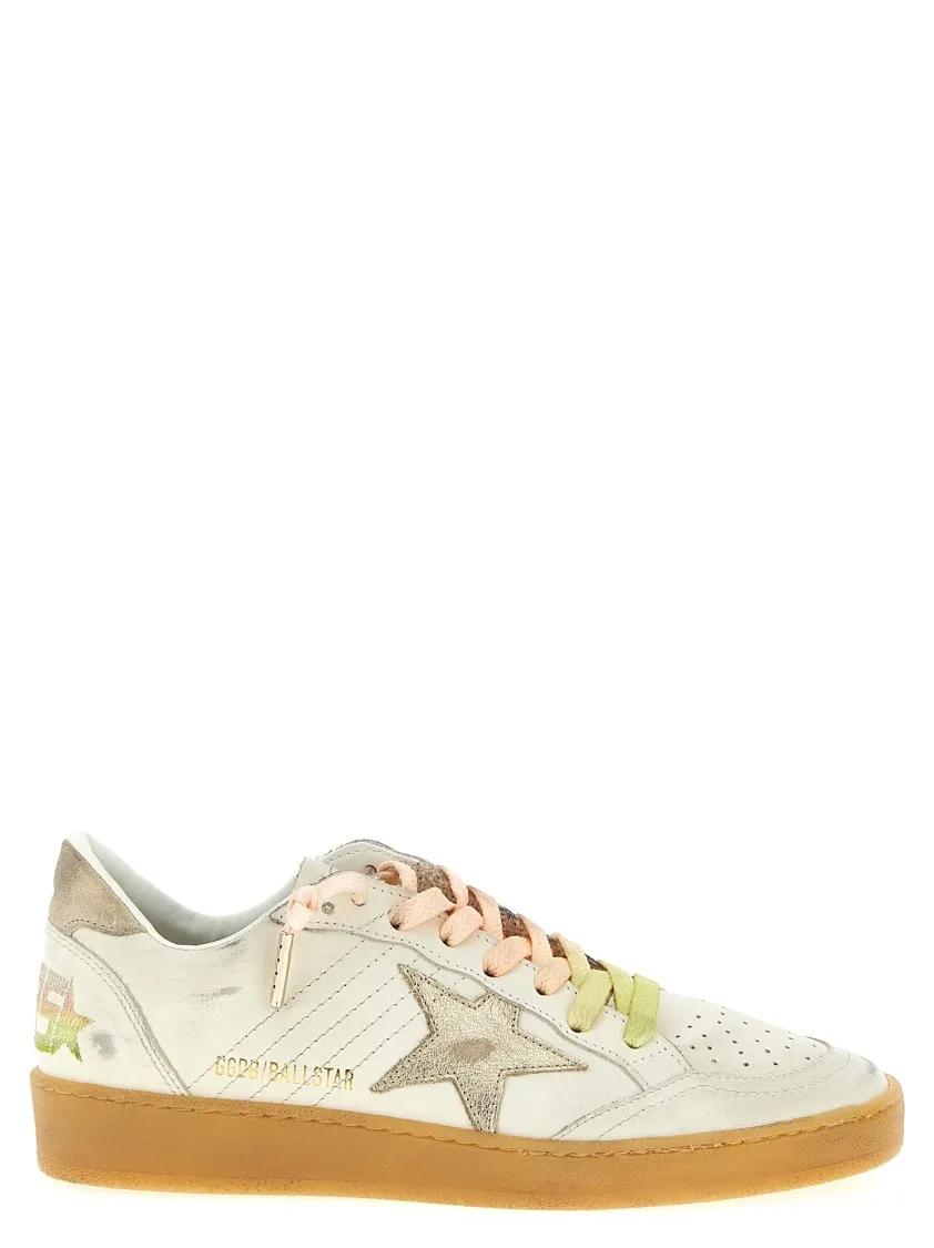 Golden Goose Low-Top Sneaker - Ball Star' Sneakers - Gr. 39 (EU) - in Weiß - für Damen