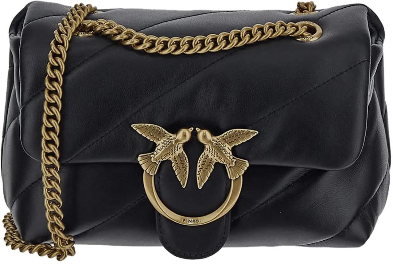 Pinko Hobo bags Mini Love Lady Puff Classic Shoulder Bag in zwart