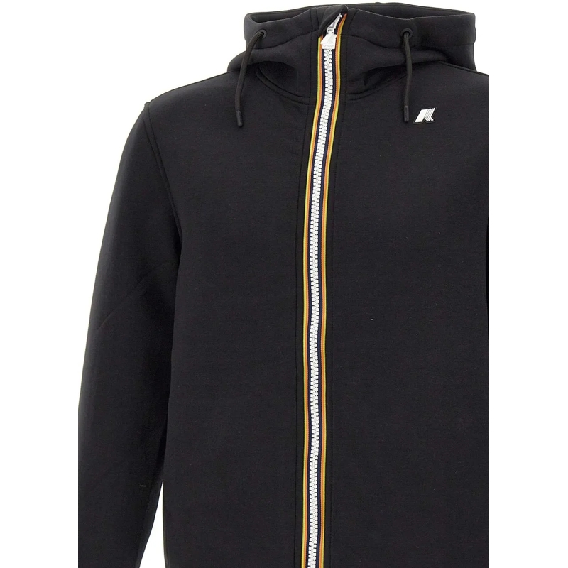 K-Way Sweatshirt Sweaters Black Pure schwarz