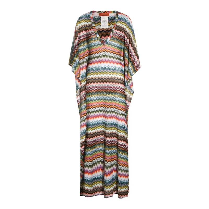 Missoni  Zigzag Maxi Dress Grey