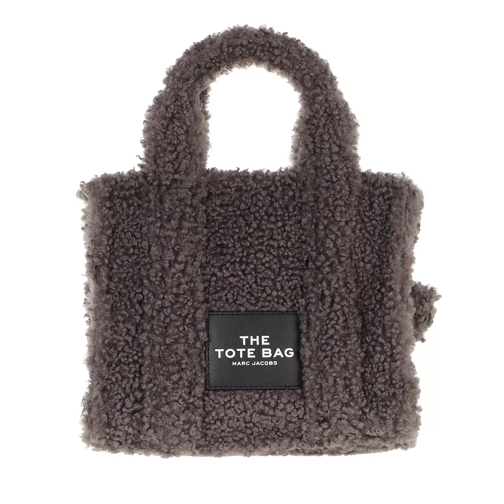 Marc Jacobs Mini Traveler Teddy Tote Bag Grey Tote