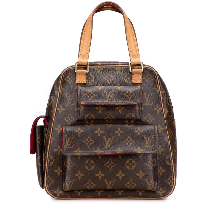 Louis Vuitton Tote Monogram Excentri-Cite braun