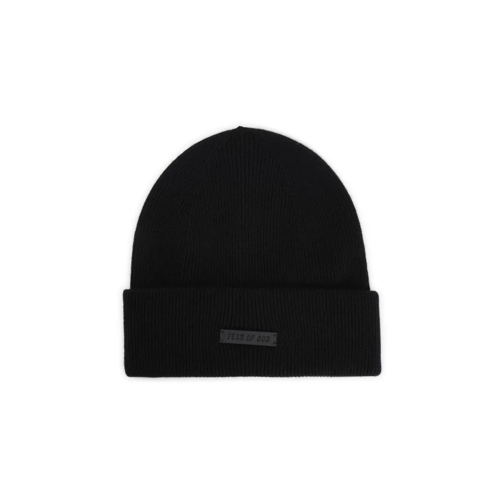 FEAR OF GOD Hut Black Cashmere Beanie Black