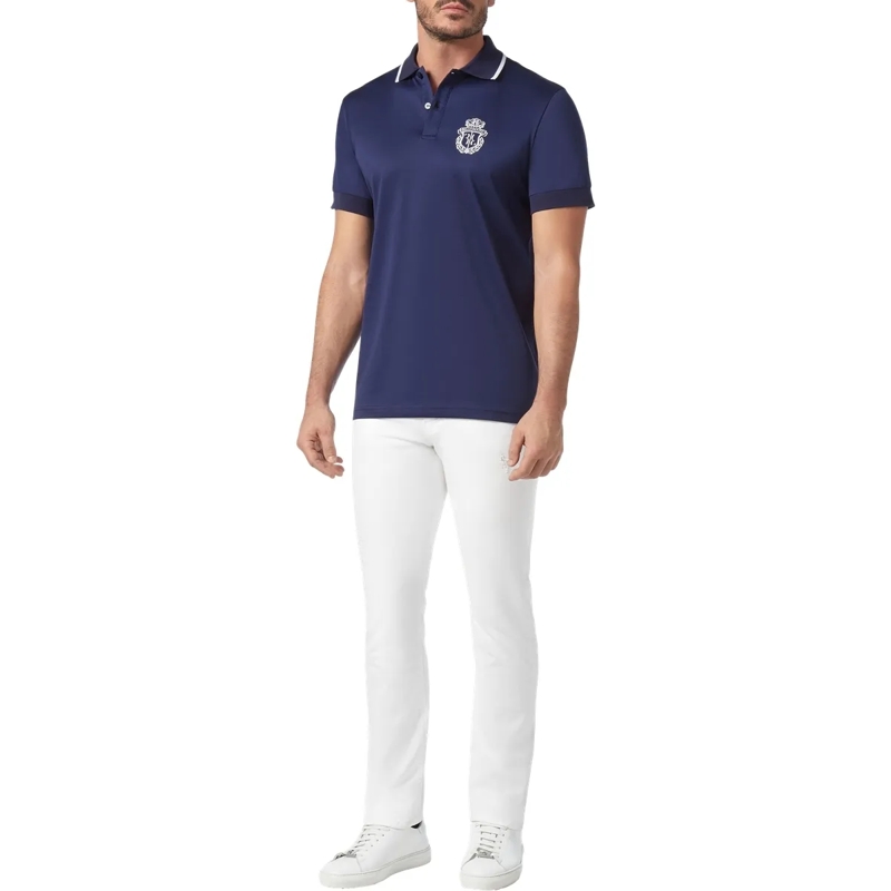 BILLIONAIRE Top Poloshirt Crest dunkel-blau(Image 3)
