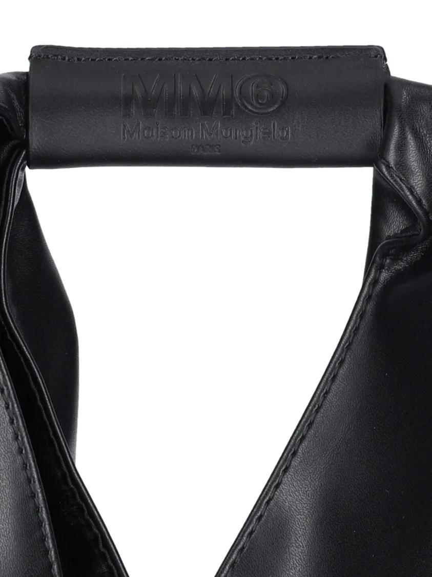 MM6 Maison Margiela Shoppers & Totes "Japanese" Small Tote Bag in zwart